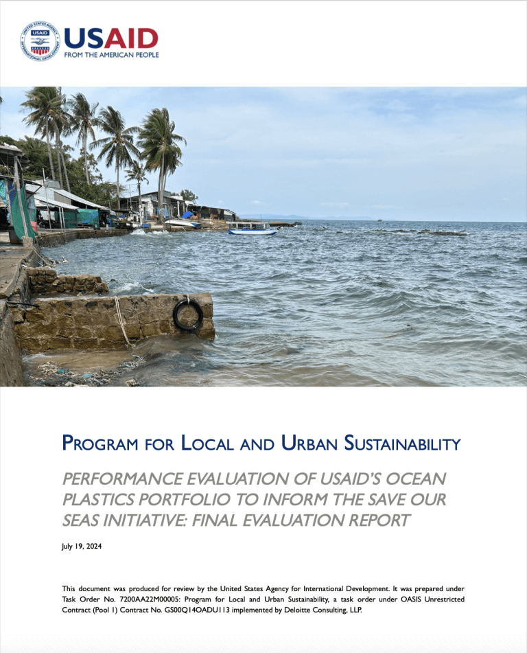 SOS Initiative Final Performance Evaluation Report